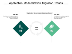 Application Modernization Migration Trends Ppt PowerPoint Presentation Infographic Template Clipart Cpb Pdf