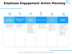Approaches Talent Management Workplace Employee Engagement Action Planning Clipart PDF