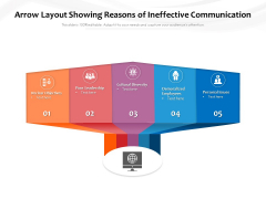 Arrow Layout Showing Reasons Of Ineffective Communication Ppt PowerPoint Presentation Rules PDF Arrow Layout Showing Reasons Of Ineffective Communication Ppt PowerPoint Presentation Rules PDF