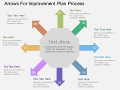 Arrows For Improvement Plan Process Powerpoint Templates Arrows For Improvement Plan Process Powerpoint Templates