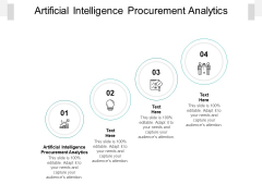 Artificial Intelligence Procurement Analytics Ppt PowerPoint Presentation Styles Example Introduction Cpb Pdf