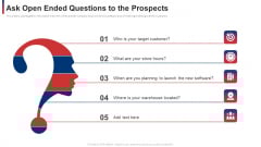 Ask Open Ended Questions To The Prospects Ppt File Layouts PDF Ask Open Ended Questions To The Prospects Ppt File Layouts PDF