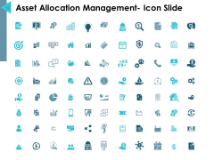 Asset Allocation Management Icon Slide Ppt PowerPoint Presentation Summary Show