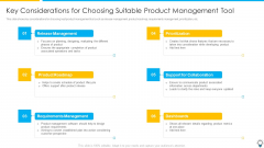 Assuring Management In Product Innovation To Enhance Processes Key Considerations For Choosing Suitable Product Ideas PDF