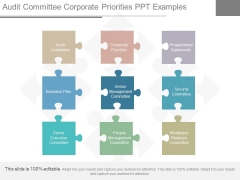 Audit Committee Corporate Priorities Ppt Examples Audit Committee Corporate Priorities Ppt Examples