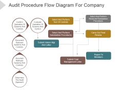 Audit Procedure Flow Diagram For Company Ppt PowerPoint Presentation Example Audit Procedure Flow Diagram For Company Ppt PowerPoint Presentation Example