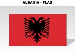 Albania Country PowerPoint Flags Albania Country PowerPoint Flags