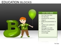 Alphabet B PowerPoint Templates Alphabet B PowerPoint Templates