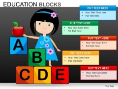 Alphabets Blocks PowerPoint Templates Alphabets Blocks PowerPoint Templates