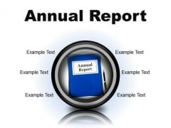 Annual Report Business PowerPoint Presentation Slides Cc