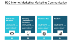 B2c Internet Marketing Marketing Communication Campaigns Promotion Plan Ppt PowerPoint Presentation Infographic Template Design Templates
