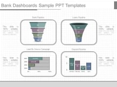 Bank Dashboards Sample Ppt Templates Bank Dashboards Sample Ppt Templates