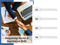 Bargaining Tactics And Negotiation Skills Ppt Powerpoint Presentation Ideas Tips Bargaining Tactics And Negotiation Skills Ppt Powerpoint Presentation Ideas Tips