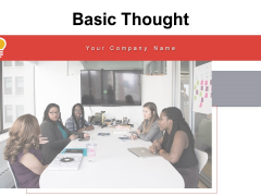 Basic Thought Strategies Circle Ppt PowerPoint Presentation Complete Deck Basic Thought Strategies Circle Ppt PowerPoint Presentation Complete Deck