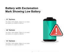 Battery With Exclamation Mark Showing Low Battery Ppt PowerPoint Presentation Gallery Portrait PDF Battery With Exclamation Mark Showing Low Battery Ppt PowerPoint Presentation Gallery Portrait PDF