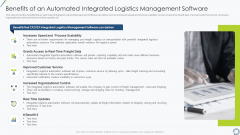 Benefits Of An Automated Integrated Logistics Management Software Designs PDF Benefits Of An Automated Integrated Logistics Management Software Designs PDF