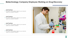 Biotechnology Company Employee Working On Drug Discovery Information PDF Biotechnology Company Employee Working On Drug Discovery Information PDF