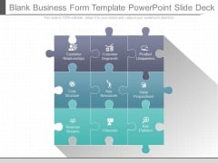 Blank Business Form Template Powerpoint Slide Deck Blank Business Form Template Powerpoint Slide Deck