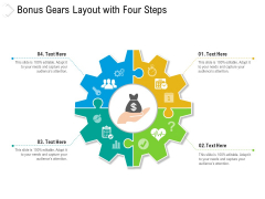 Bonus Gears Layout With Four Steps Ppt PowerPoint Presentation Gallery Background PDF Bonus Gears Layout With Four Steps Ppt PowerPoint Presentation Gallery Background PDF
