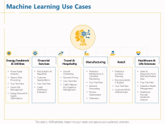 Boosting Machine Learning Machine Learning Use Cases Ppt PowerPoint Presentation Infographic Template Background PDF Boosting Machine Learning Machine Learning Use Cases Ppt PowerPoint Presentation Infographic Template Background PDF