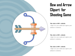 Bow And Arrow Clipart For Shooting Game Ppt PowerPoint Presentation Gallery Demonstration PDF Bow And Arrow Clipart For Shooting Game Ppt PowerPoint Presentation Gallery Demonstration PDF