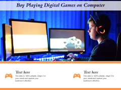 Boy Playing Digital Games On Computer Ppt PowerPoint Presentation Icon Layout Ideas PDF Boy Playing Digital Games On Computer Ppt PowerPoint Presentation Icon Layout Ideas PDF