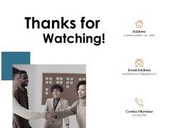 Brand Identity How Build It Thanks For Watching Ppt Infographics Picture PDF Brand Identity How Build It Thanks For Watching Ppt Infographics Picture PDF