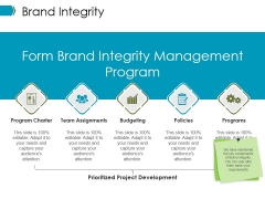 Brand Integrity Ppt PowerPoint Presentation Show Portfolio Brand Integrity Ppt PowerPoint Presentation Show Portfolio