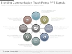 Branding Communication Touch Points Ppt Sample Branding Communication Touch Points Ppt Sample