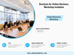 Brochure For Online Business Workshop Invitation Ppt PowerPoint Presentation Gallery Infographic Template PDF Brochure For Online Business Workshop Invitation Ppt PowerPoint Presentation Gallery Infographic Template PDF