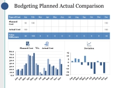 Budgeting Planned Actual Comparison Ppt PowerPoint Presentation Portfolio Background