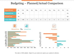 Budgeting Planned Actual Comparison Ppt PowerPoint Presentation Styles File Formats