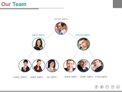Building And Managing Team Network Powerpoint Slides