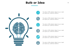 Bulb Or Idea Innovation Ppt PowerPoint Presentation File Brochure Bulb Or Idea Innovation Ppt PowerPoint Presentation File Brochure