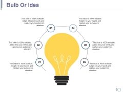 Bulb Or Idea Ppt PowerPoint Presentation Model Inspiration Bulb Or Idea Ppt PowerPoint Presentation Model Inspiration