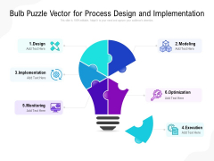 Bulb Puzzle Vector For Process Design And Implementation Ppt PowerPoint Presentation Slides Example File Bulb Puzzle Vector For Process Design And Implementation Ppt PowerPoint Presentation Slides Example File