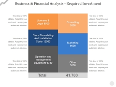 Business And Financial Analysis Required Investment Ppt PowerPoint Presentation Professional Inspiration Business And Financial Analysis Required Investment Ppt PowerPoint Presentation Professional Inspiration