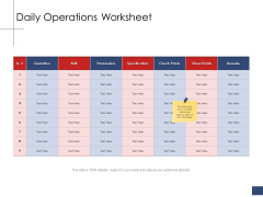 Business Assessment Outline Daily Operations Worksheet Ppt Diagram Templates PDF Business Assessment Outline Daily Operations Worksheet Ppt Diagram Templates PDF