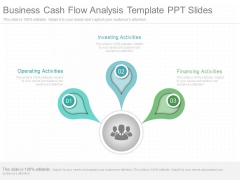 Business Cash Flow Analysis Template Ppt Slides