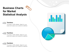 Business Charts For Market Statistical Analysis Ppt PowerPoint Presentation Slides Summary PDF
