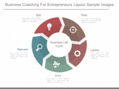 Business Coaching For Entrepreneurs Layout Sample Images