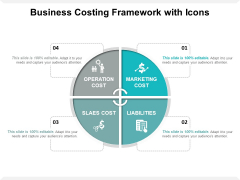 Business Costing Framework With Icons Ppt PowerPoint Presentation Visual Aids Show PDF Business Costing Framework With Icons Ppt PowerPoint Presentation Visual Aids Show PDF