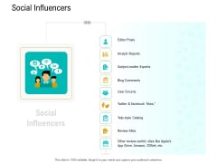 Business Data Analysis Social Influencers Diagrams PDF