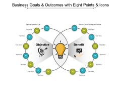 Business Goals And Outcomes With Eight Points And Icons Ppt PowerPoint Presentation Infographic Template Brochure Business Goals And Outcomes With Eight Points And Icons Ppt PowerPoint Presentation Infographic Template Brochure
