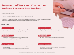 Business Management Research Statement Of Work And Contract For Business Research Plan Services Clipart PDF Business Management Research Statement Of Work And Contract For Business Research Plan Services Clipart PDF