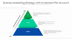 Business Marketing Strategy With Investment Per Account Ppt Model Objects PDF Business Marketing Strategy With Investment Per Account Ppt Model Objects PDF