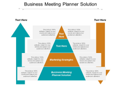 Business Meeting Planner Solution Ppt PowerPoint Presentation Show Gridlines