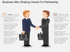 Business Men Shaking Hands For Partnership Powerpoint Template Business Men Shaking Hands For Partnership Powerpoint Template