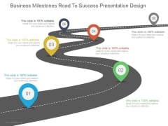 Business Milestones Road To Success Ppt PowerPoint Presentation Styles