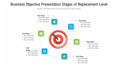Business Objective Presentation Stages Of Replacement Level Structure PDF Business Objective Presentation Stages Of Replacement Level Structure PDF